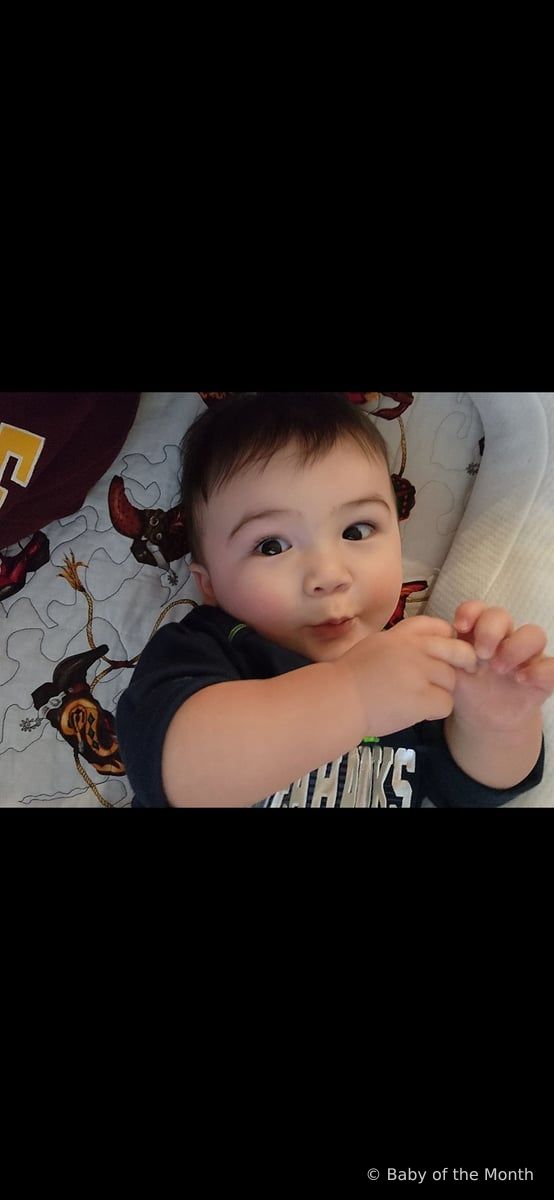 Greyson - 1st place winner in Infant division with 3908 votes
