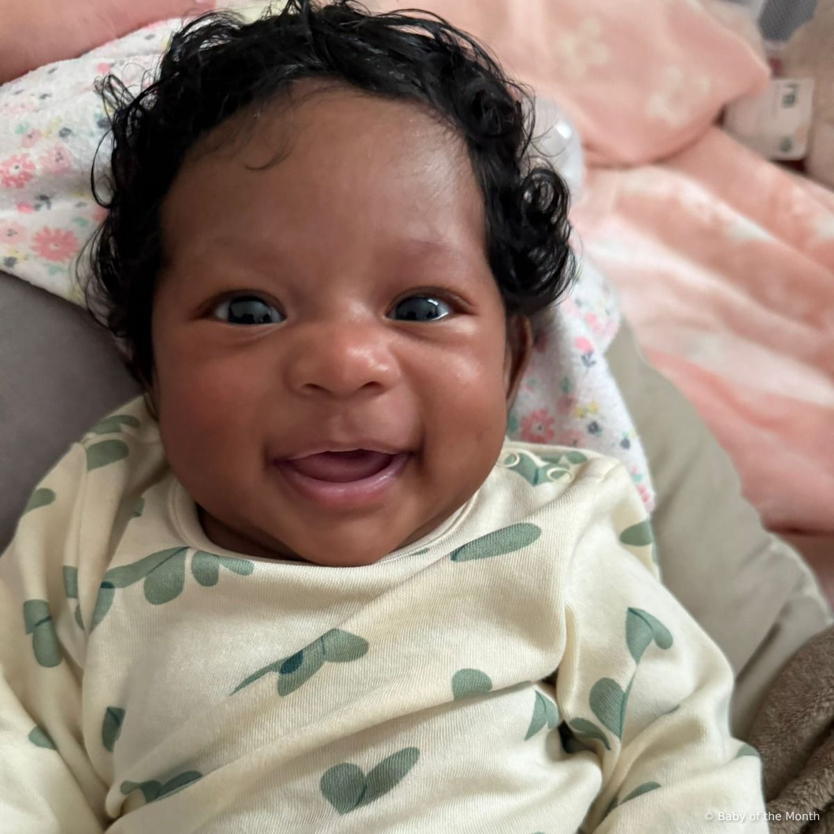 Evelyn - currently leading in Newborn division with 3104 votes