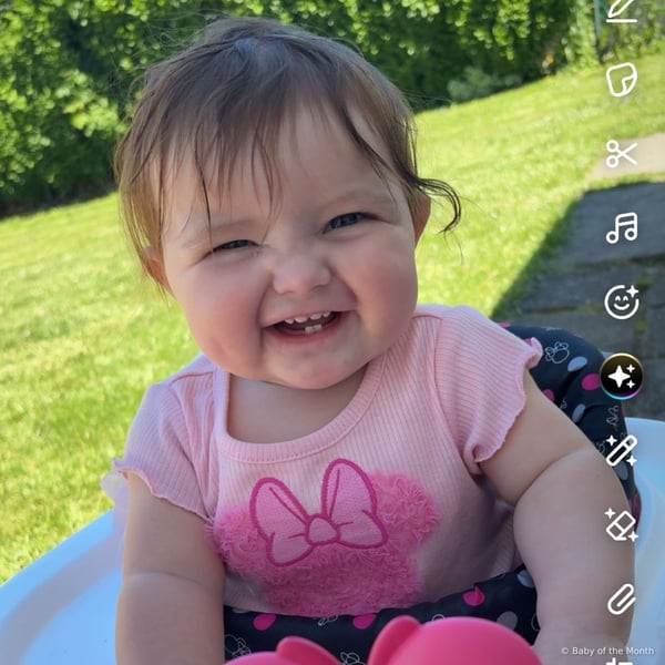 Emily - Baby contestant