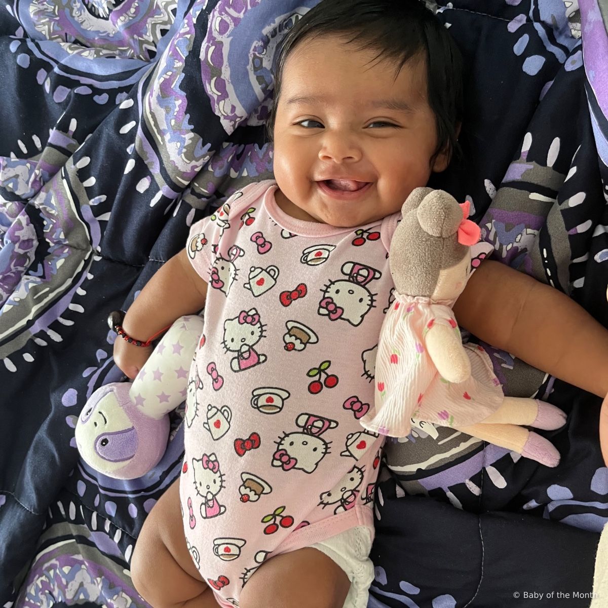 Itzel - currently leading in Newborn division with 3450 votes